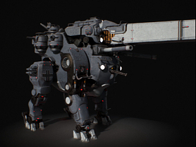 猛犸象坦克   科幻坦克  科幻机甲  科幻机器人