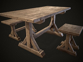 木桌 桌椅