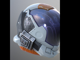 太空头盔 科幻设备 宇航员头盔 科技帽子 多种文件格式