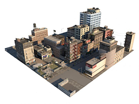 城市模型楼房模型建筑模型