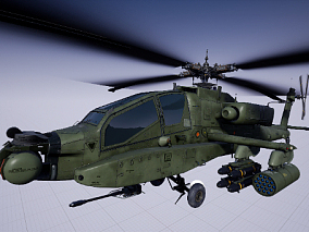 UE4/UE5次世代军用直升飞机战机