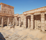 UE4/UE5埃及遗迹神庙废墟