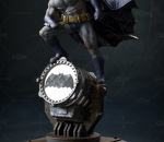 蝙蝠侠 3D打印模型 超级英雄  雕像 漫威  漫画 艺术品