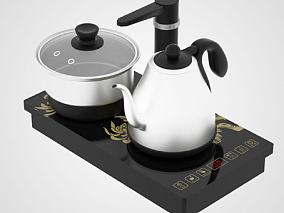 茶壶模型 茶具模型 煮茶壶模型 烧茶壶