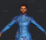 太空女船长 舰长 科幻未来 黑人指挥官