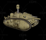 老式坦克 二战坦克 中型坦克 老式坦克 复古坦克 中型坦克 主战坦克 经典坦克