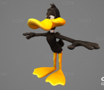 卡通 达菲鸭 DaffyDuck 大活鸭 卡通形象 动画角色 鸭子