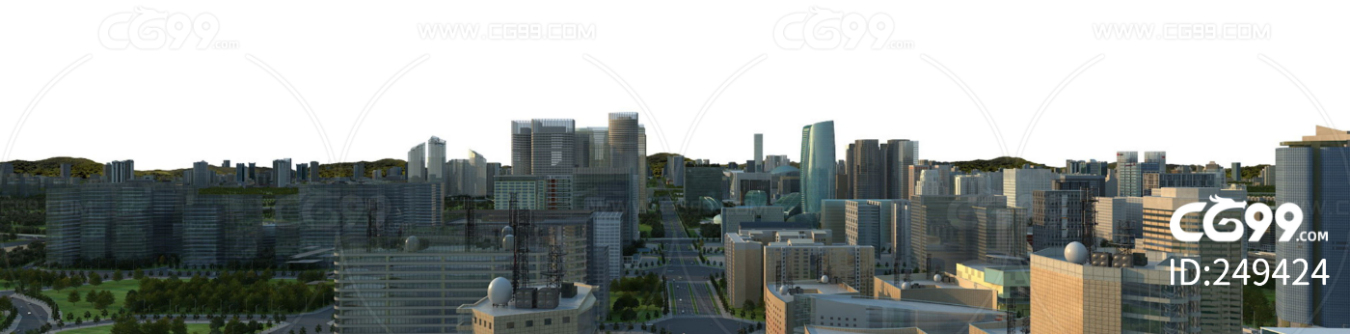 光明都市 大都市 大都会 现代时尚庞大城市CBD建筑 城市鸟瞰 城市 城市CBD 未来城市