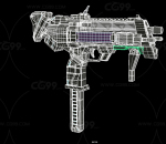 哨兵枪 科幻枪械 突击自动步枪 冲锋枪 未来武器 高科技枪械 科幻装备 科幻武器 能量手枪