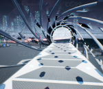 ue4 超高质量科幻场所 科幻 元宇宙 世界航站楼 候车厅 售货机 机器人 全息场景 3D模型 虚幻