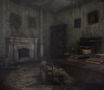 UE5  恐怖游戏 世界末日 废弃房屋 住宅 室内 家具 恐怖的气氛 死亡之屋 虚幻5