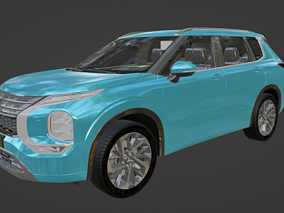 超高质量汽车模型 SUV 家用汽车 越野车 3d模型