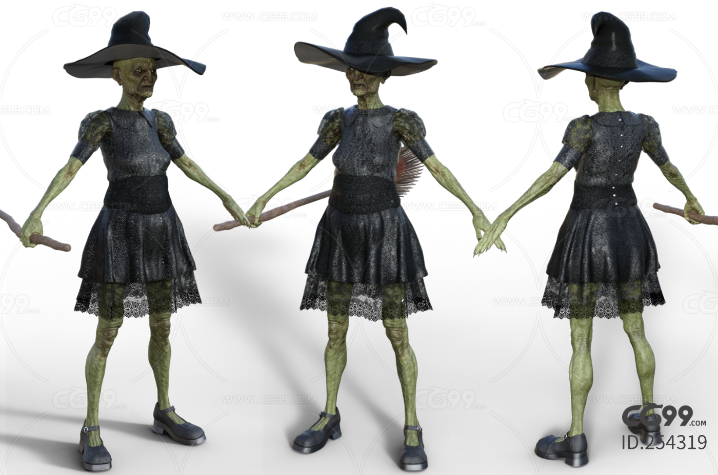 Witch On Broom Halloween Image PNG Transparent Background, Free ...