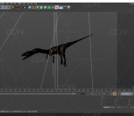 写实恐龙模型建模