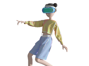 创意VR人物 IP形象 元宇宙 虚幻 VR 卡通 人物