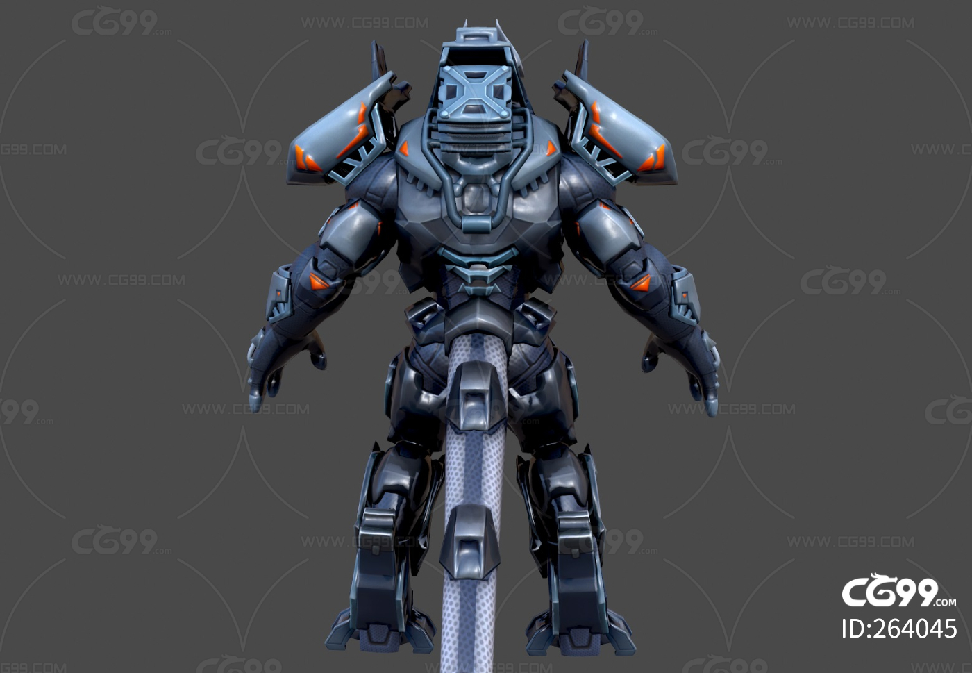 骷髅机甲机器人高模 maya模型 boj模型_正版模型下载_机械/器械下载 - 微妙网wmiao.com