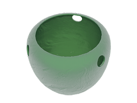 绿色玻璃材质烟灰缸 玻璃 绿色 烟灰缸 摆饰