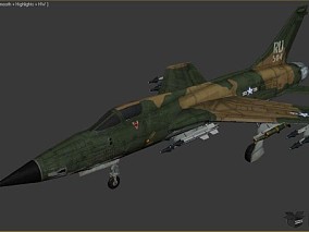 F-105 代号 雷公 超音速战斗轰炸机