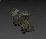 装甲车  科幻装甲车 导弹发射车