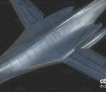 【假想敌】动画绑定PBR 美国空军B-1B战略轰炸机 B1B“枪骑兵”战略轰炸机 B1远程轰炸机