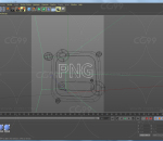 png图标 2.5D磨砂玻璃质感 格式图标 3d元素素材
