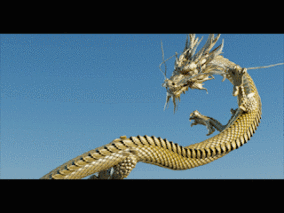 高精度中国龙带绑定动画模型   中国龙，神龙，天龙，飞龙，龙王，龙带动画