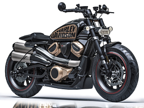 Harley Davidson 哈雷摩托车