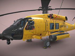 西科斯基 MH-60T“杰伊鹰” 救援直升机  战斗机 直升机 军用直升机 军用飞机 飞机  运输机