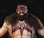UE4/UE5 史前巨人族 战士 原始人 森林部落勇士 野蛮人
