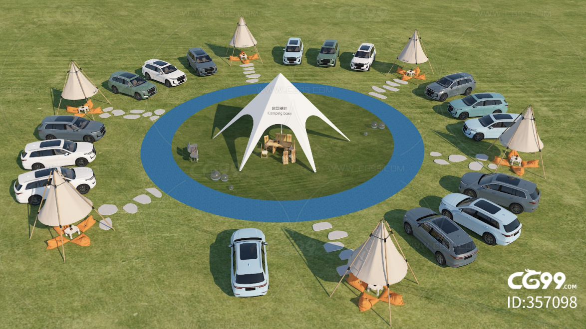 理想车友会 营地 露营设备 帐篷 新能源车 电动汽车 亲子露营基地