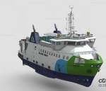 高质量渡轮 旅游船 商用船之 3D模型 多种文件格式 救生艇 观光船 运输船