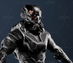 科幻 电子人 机器人 赛博朋克 未来 盔甲 虚幻引擎