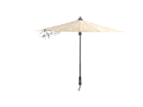 国风雨伞 国风模型 cg模型