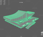 国风科幻未来城市 太空基地【4K贴图】 写实 科幻建筑