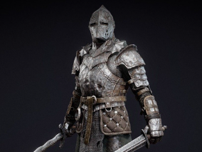 中世纪双剑战士 勇士 斯巴达战士 铠甲