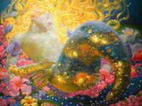 异想天开的稚趣视界 —— 俄罗斯梦幻主义画家维克多 · 尼佐夫采夫美人鱼绘画作品