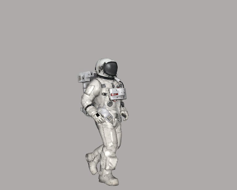 maya绑定写实宇航员 飞行员 带表情绑定及动画