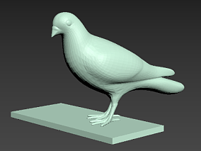 鸽子打印3D模型