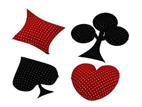 扑克抱枕 抱枕 扑克 创意抱枕 抱枕设计 枕头 黑红花片花色