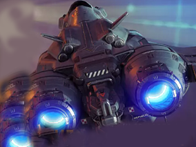 unity模型 次时代高质量 科幻战斗机 带动画 未来战舰