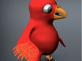 影视级绑定红色小鸟 愤怒的小鸟 鹦鹉 鸟类 蜂鸟 麻雀 小鸟