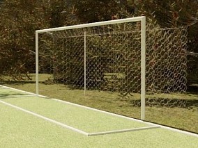 足球龙门3d模型