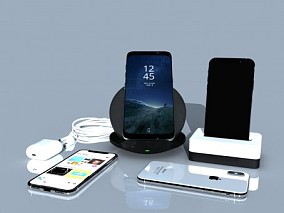 安卓IOS旗舰手机写实精品模型