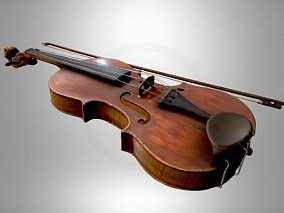 精致 复古 小提琴