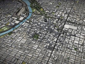 费城3d城市模型