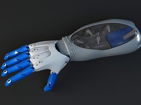 机械手臂构造 3d模型