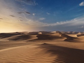 真实的沙漠UE4自然场景