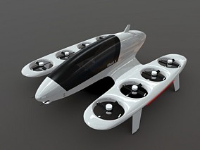 小精灵无人机3D模型