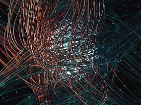创意模型 电线 缆线 3d模型
