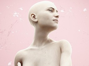 电商展示写实人体3D模型